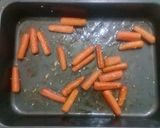A picture of step 9 of Orange Glaze Roasted BabyCarrots.