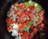 A picture of step 4 of Paneer biryani.