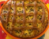 Foto del passaggio 7 della ricetta Crostata di ricotta e gocce di cioccolato