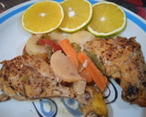 Foto del paso 3 de la receta: Pollo a la naranja en olla de cocción lenta