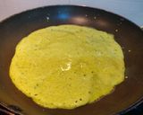 A picture of step 4 of Moong Dal Pudla.