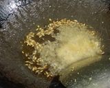 A picture of step 1 of Indo Chinese fried rice.