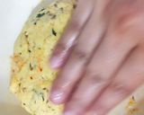 A picture of step 4 of Masaledar aloo puri.