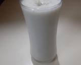 Healthy raw papaya shake