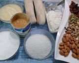 A picture of step 1 of Mooli ka Halwa.