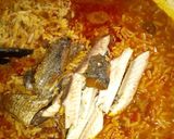 A picture of step 7 of Native jallof rice recipe# contest.
