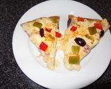 A picture of step 6 of Abalone Chupe Pizza.
