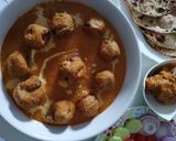 A picture of step 9 of Malai kofta.