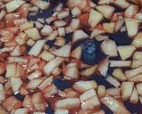 Foto del paso 4 de la receta: Postre fresco de gelatina con arándanos, manzana y frutillas