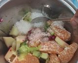 A picture of step 4 of Mixed fruits falooda drink.