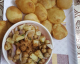 A picture of step 5 of Gol gapy.