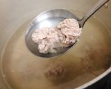 Hình bước làm 3 của món Canh Dưa Nấu Thịt Nạc Xay