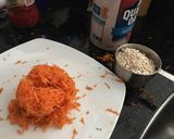 Foto del paso 1 de la receta: 🥕 carrot cake fit sin horno