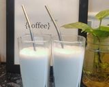 A picture of step 3 of Vanilla milkshake.