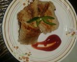 A picture of step 8 of Instant bread spring roll.
