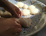 Foto del paso 1 de la receta: Pan de trigo Msemen Árabe