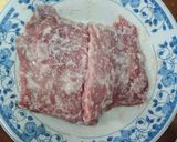 Hình bước làm 1 của món Steak by me