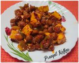 A picture of step 7 of Soya Chunk Chilli Paneer.