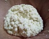 A picture of step 2 of Coconut & Paneer peda.