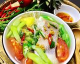 Hình bước làm 4 của món Canh Chua Cá Diêu Hồng