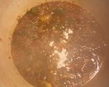 A picture of step 5 of Jamaican brown stew fish.