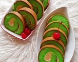 Foto langkah ke 10 dari resep Bolu Gulung Pandan.