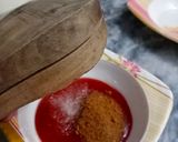 A picture of step 5 of Yummy apple 🍎 salad dip in ketchup.