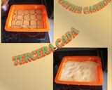 Foto del paso 4 de la receta Tarta de flan con galletas de queso sin tmx a mi manera