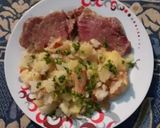 Pas rețetă Ceafă de porc cu cartofi 1 fotografie