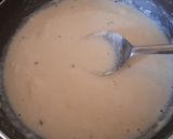 A picture of step 2 of Litchi in Malai Milk.
