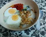 Bubur ikan salmon serta sayuran langkah memasak 6 foto