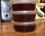 Une image de l'étape 5 de Bouillon rose anti gaspi à la betterave rouge,oignon et basilic pourpre.