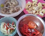 Foto langkah ke 1 dari resep Udang tempe sambal saos tiram.