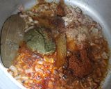 A picture of step 2 of Vegetables pulao.