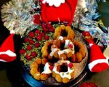 A picture of step 4 of Whole wheat pumpkin Ginger Bundt cakes.