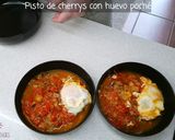 Foto del paso 8 de la receta: Pisto de Cherry con Huevo Poché