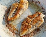 Une image de l'étape 5 de Poulet à la crème fraîche.