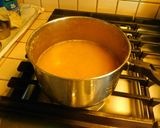 A picture of step 2 of Parippu curry annam (dal curried rice).