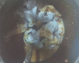 A picture of step 1 of Chicken achari.