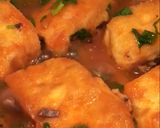 Hình bước làm 7 của món Đậu phụ nhồi thịt sốt cà chua🍅