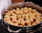 Foto langkah ke 9 dari resep TAHU BAKSO MINI | Dengan Bumbu Kacang Yang Bikin Nagih.