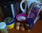 A picture of step 1 of EPC cake.