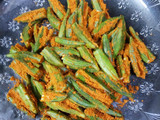 Rajasthani bhindi