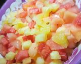A picture of step 4 of Fruit salad.