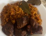A picture of step 12 of Baked Beef Jollof Rice.