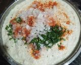 A picture of step 2 of Instant sooji pakode.