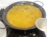 Foto del paso 16 de la receta Paella al HORNO de espinacas y gamba pelada