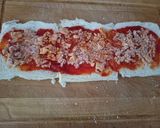 Foto del paso 3 de la receta: Canapés enrollados de atún y huevo