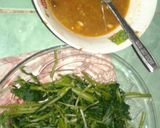 Foto langkah ke 5 dari resep Cemeding daun ubi jalar.