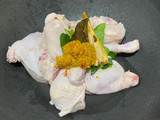Ayam ungkep bumbu kuning